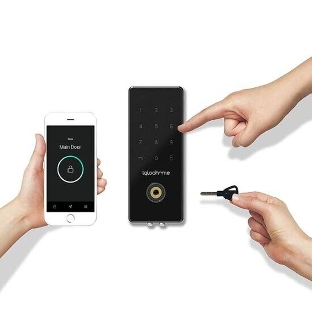 NEW IN BOX IGLOO HOME 2S Smart Grey Metal Deadbolt